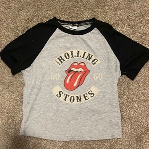 A rolling stones t-shirt